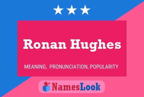 Постер имени Ronan Hughes