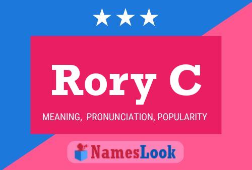 Постер имени Rory C