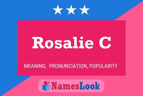 Постер имени Rosalie C