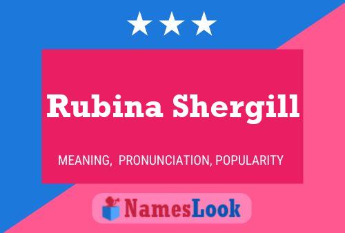 Постер имени Rubina Shergill