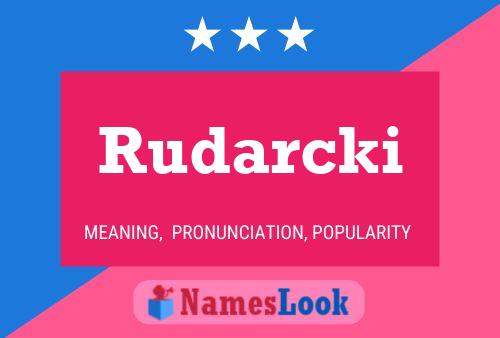 Постер имени Rudarcki