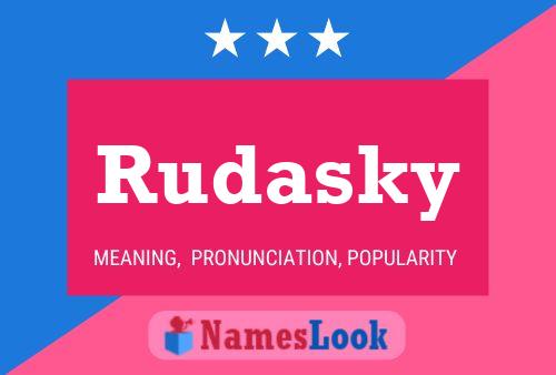 Постер имени Rudasky