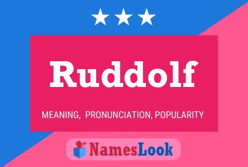 Постер имени Ruddolf