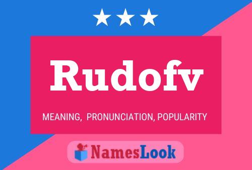 Постер имени Rudofv