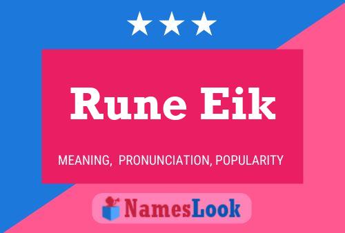 Постер имени Rune Eik