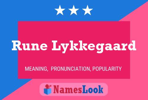 Постер имени Rune Lykkegaard