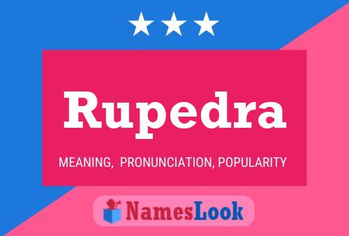 Постер имени Rupedra