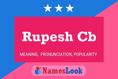 Постер имени Rupesh Cb