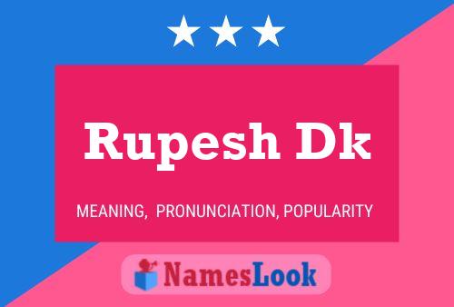 Постер имени Rupesh Dk