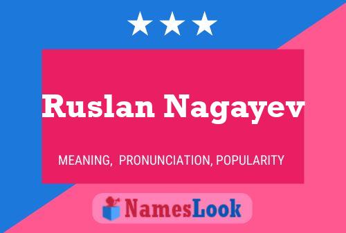 Постер имени Ruslan Nagayev