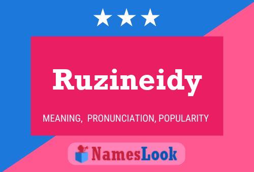 Постер имени Ruzineidy