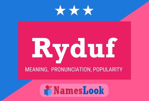 Постер имени Ryduf