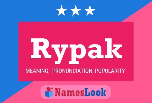 Постер имени Rypak