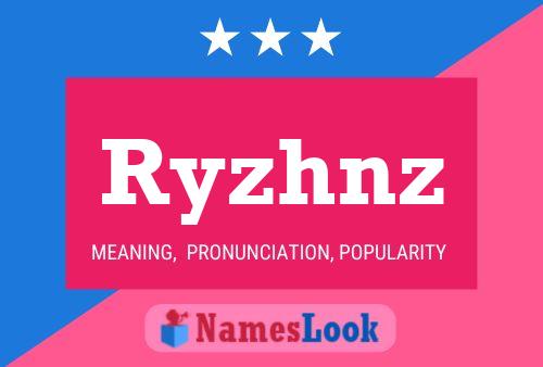 Постер имени Ryzhnz