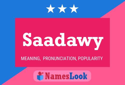 Постер имени Saadawy