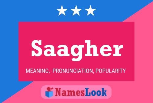 Постер имени Saagher