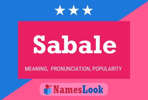 Постер имени Sabale