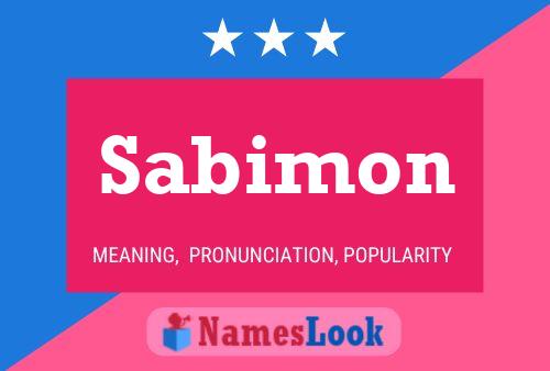 Постер имени Sabimon