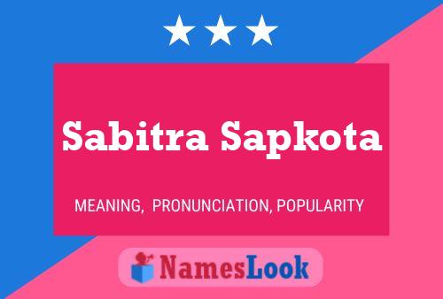 Постер имени Sabitra Sapkota