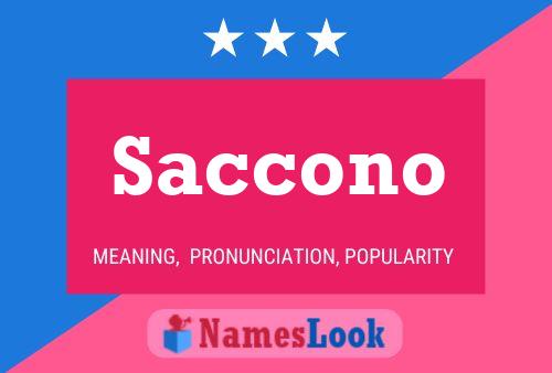 Постер имени Saccono