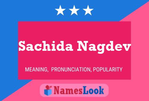 Постер имени Sachida Nagdev