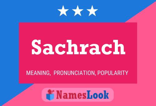 Постер имени Sachrach