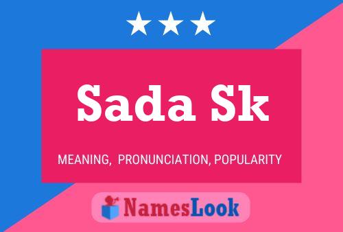 Постер имени Sada Sk