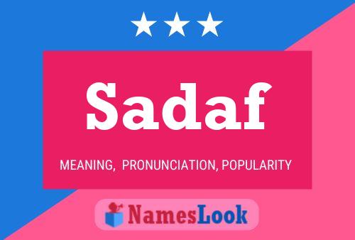 Постер имени Sadaf