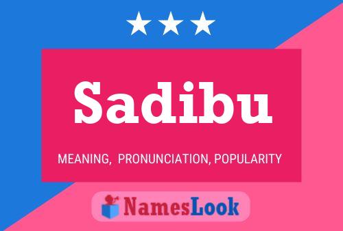 Постер имени Sadibu