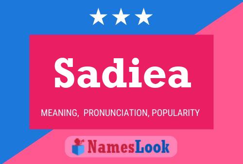 Постер имени Sadiea