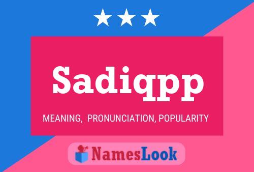 Постер имени Sadiqpp