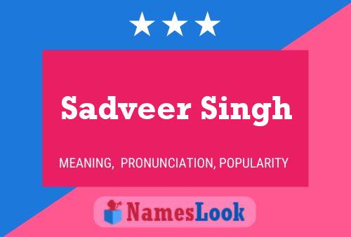 Постер имени Sadveer Singh