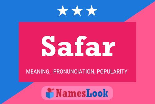 Постер имени Safar