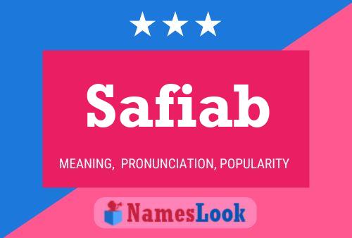 Постер имени Safiab