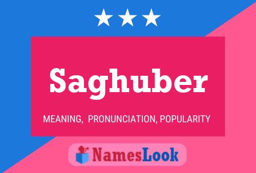 Постер имени Saghuber