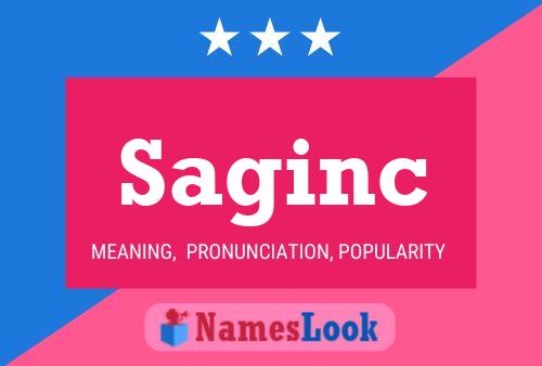 Постер имени Saginc