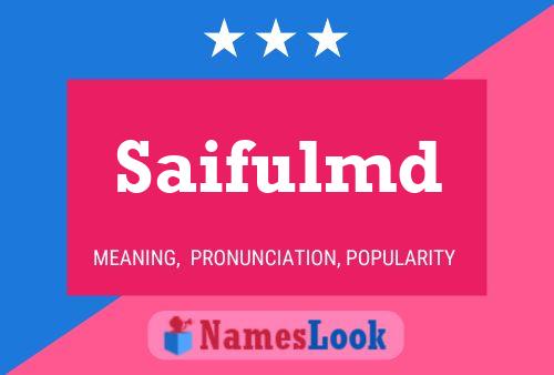 Постер имени Saifulmd