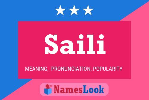 Постер имени Saili