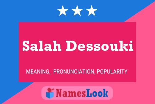 Постер имени Salah Dessouki