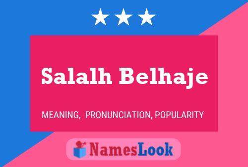 Постер имени Salalh Belhaje