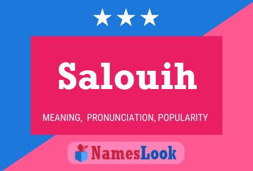 Постер имени Salouih