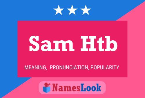 Постер имени Sam Htb