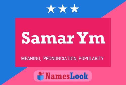 Постер имени Samar Ym