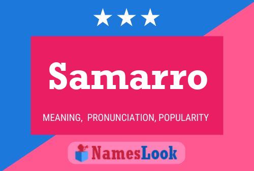 Постер имени Samarro