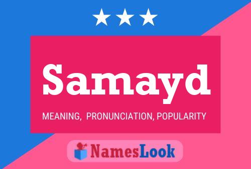 Постер имени Samayd