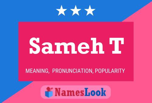 Постер имени Sameh T