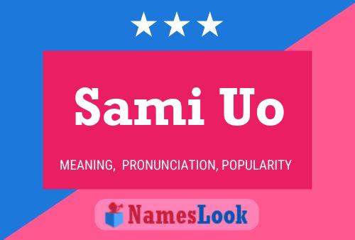 Постер имени Sami Uo