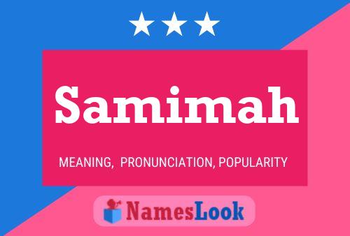 Постер имени Samimah