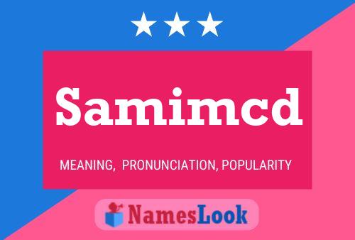 Постер имени Samimcd