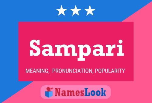 Постер имени Sampari